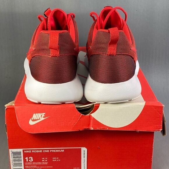 Nike Roshe One Premium 'University Red' sneaker shoes mens size 13 - Picture 4 of 8